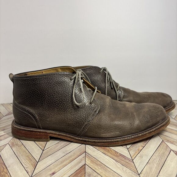 J Shoes Brown Leather Chukka BootMens sz 11 Lace-up  Handcrafted main image 11